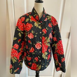 Kim Rogers SignatureFloral Quilted Jacket